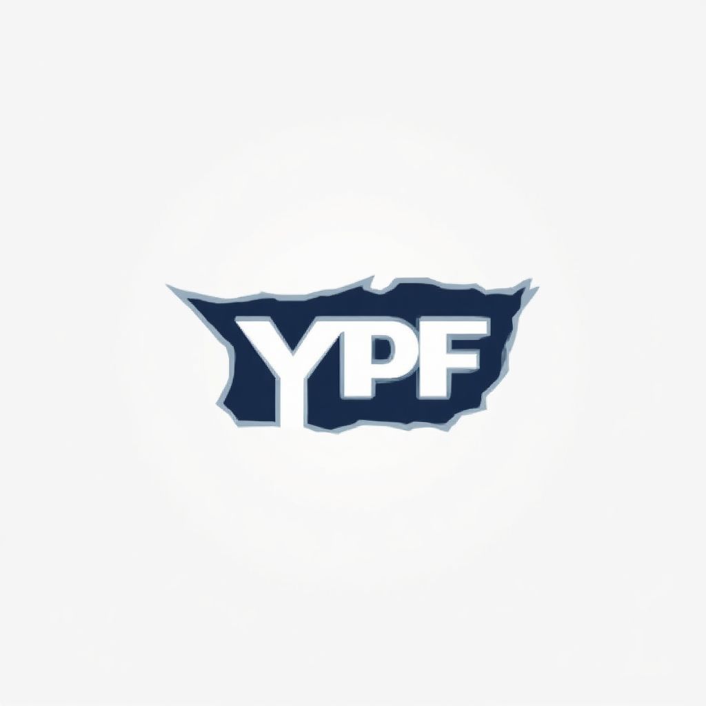 Logo YPF blanco