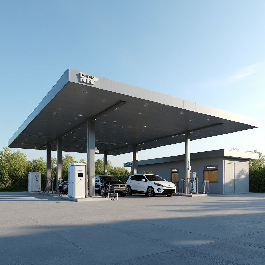 Estación de carga eléctrica YPF